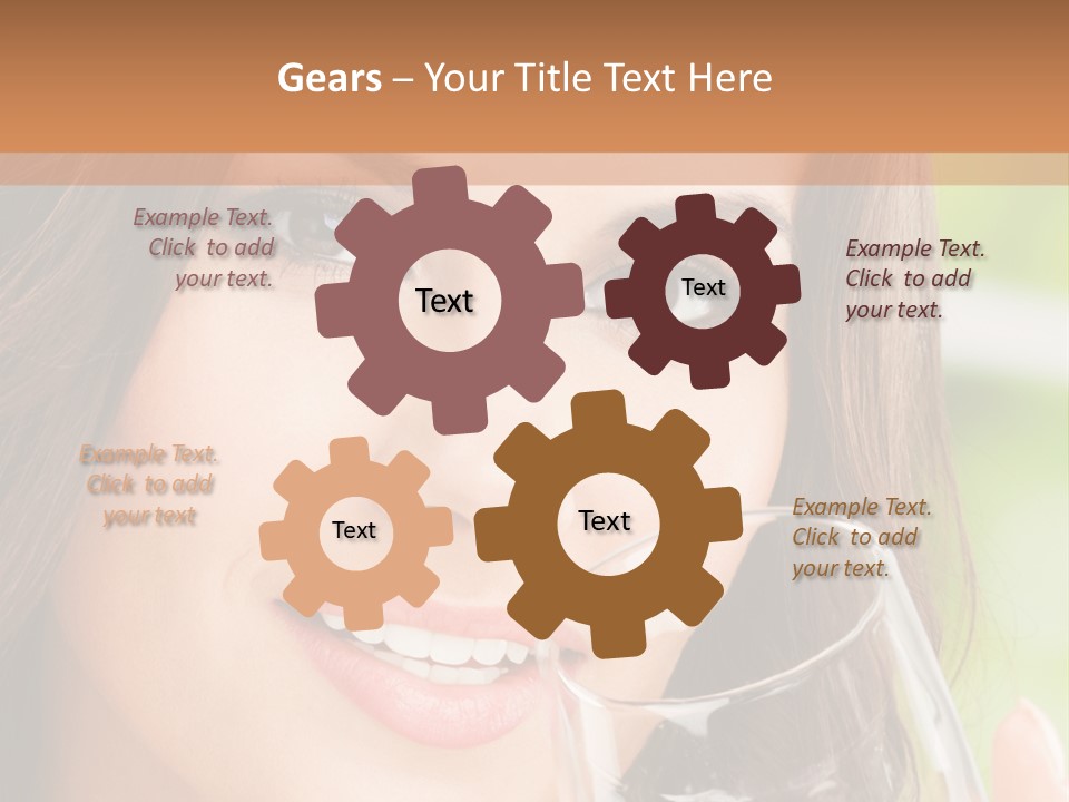 Outdoor Happy One PowerPoint Template