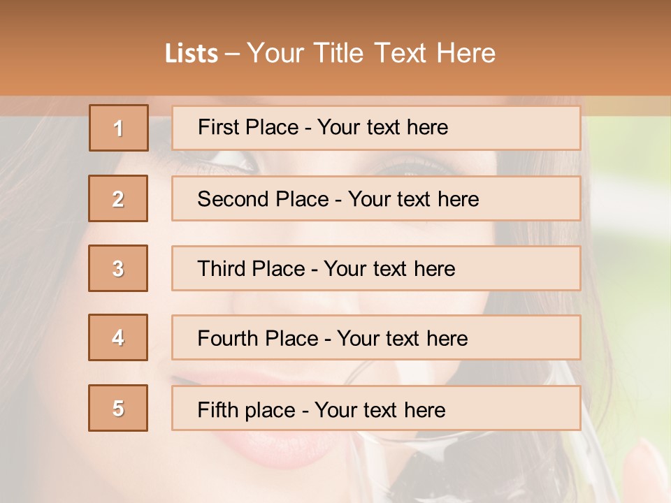 Outdoor Happy One PowerPoint Template