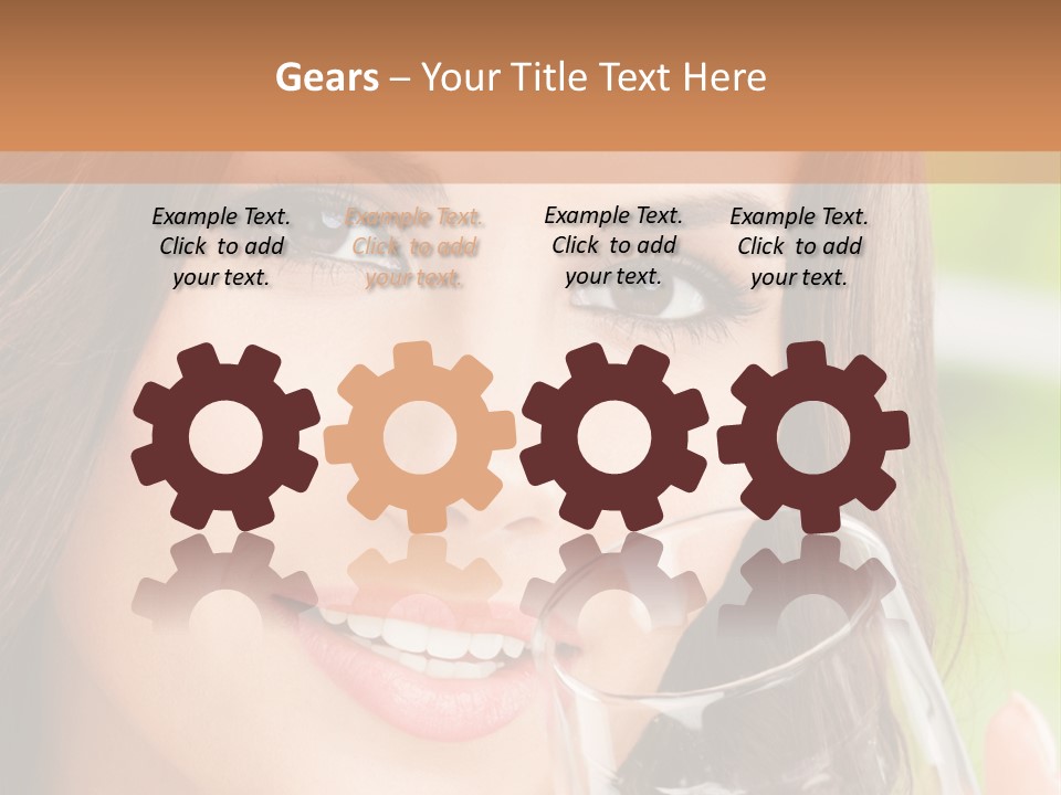 Outdoor Happy One PowerPoint Template