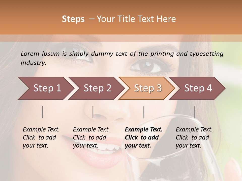Outdoor Happy One PowerPoint Template