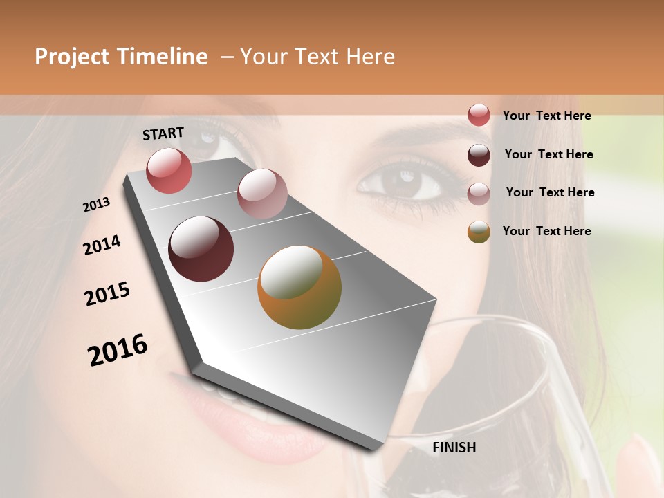 Outdoor Happy One PowerPoint Template