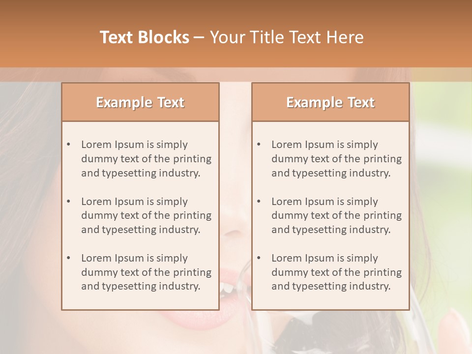 Outdoor Happy One PowerPoint Template