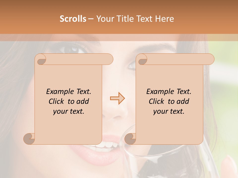 Outdoor Happy One PowerPoint Template