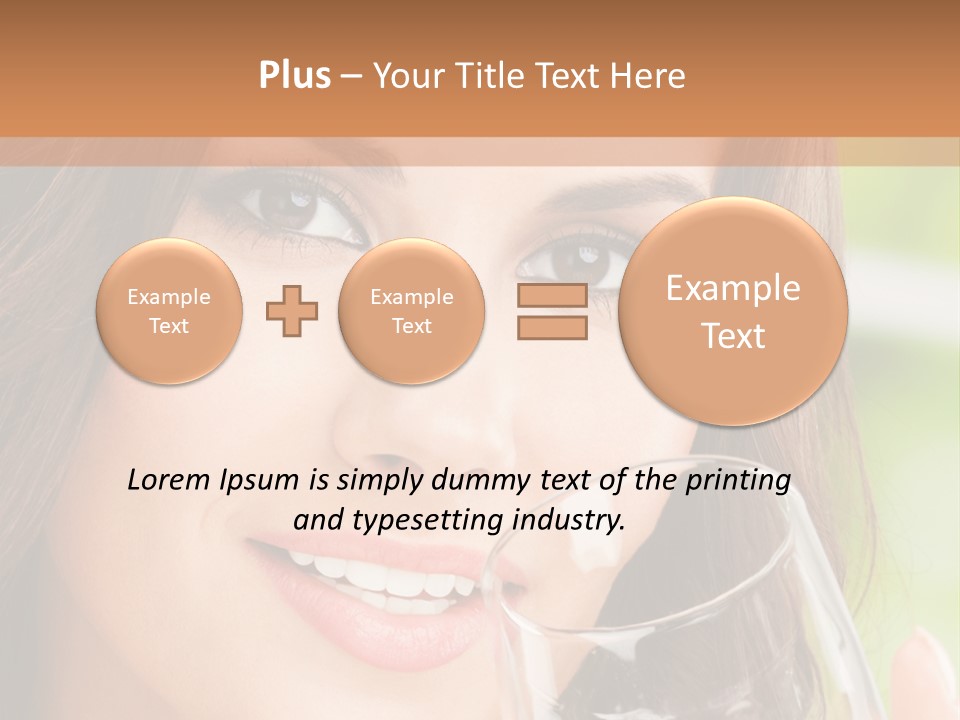 Outdoor Happy One PowerPoint Template