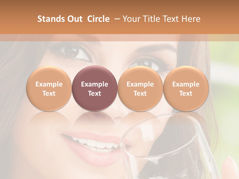 Outdoor Happy One PowerPoint Template