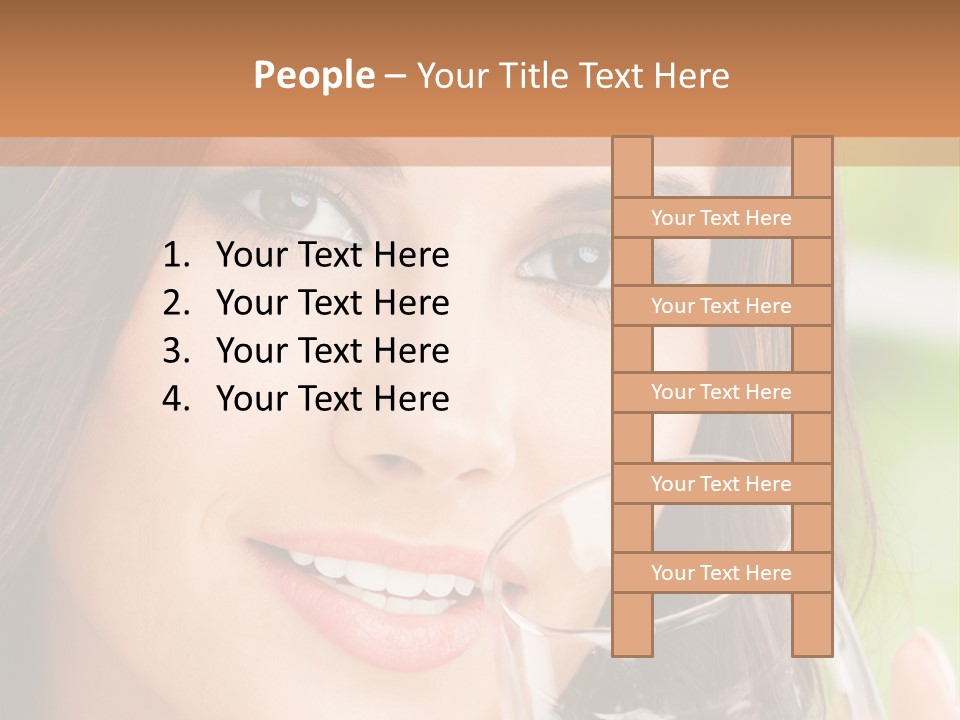 Outdoor Happy One PowerPoint Template