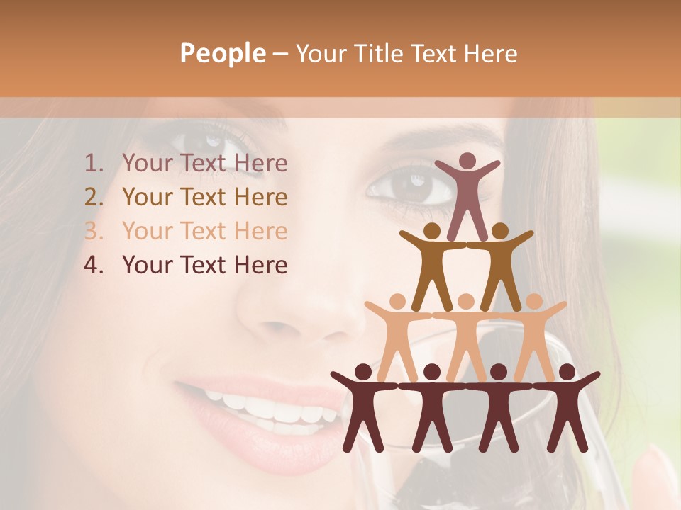 Outdoor Happy One PowerPoint Template