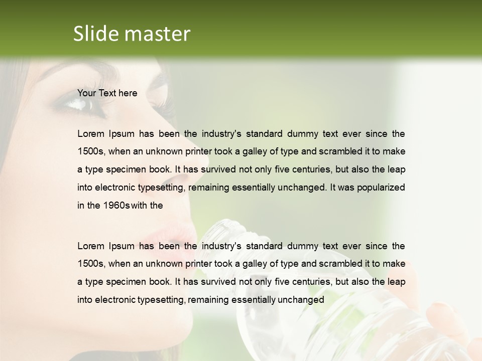 Women Out Fit PowerPoint Template