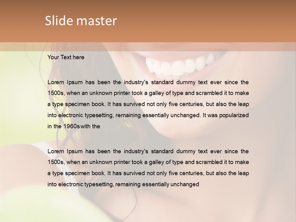 Workout People Person PowerPoint Template