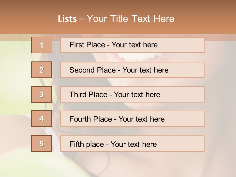 Workout People Person PowerPoint Template