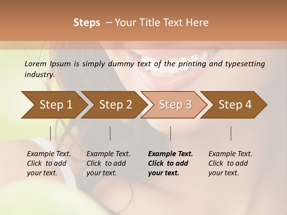 Workout People Person PowerPoint Template