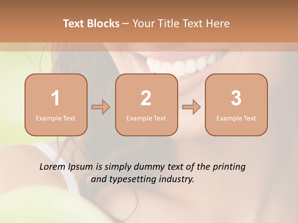 Workout People Person PowerPoint Template