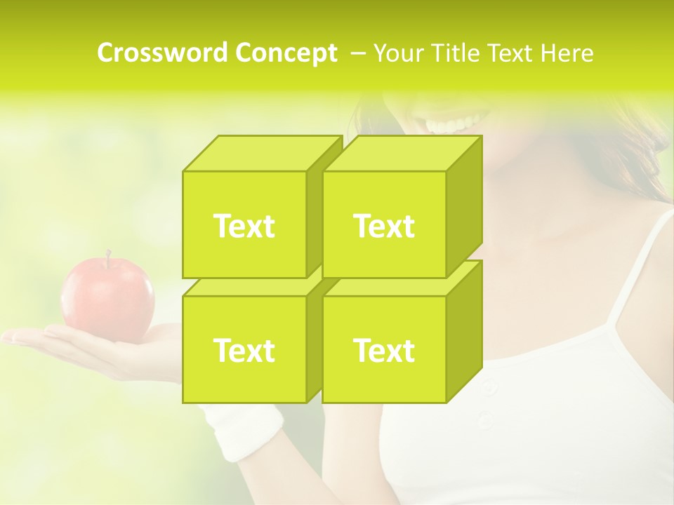 Space Eat Fit PowerPoint Template