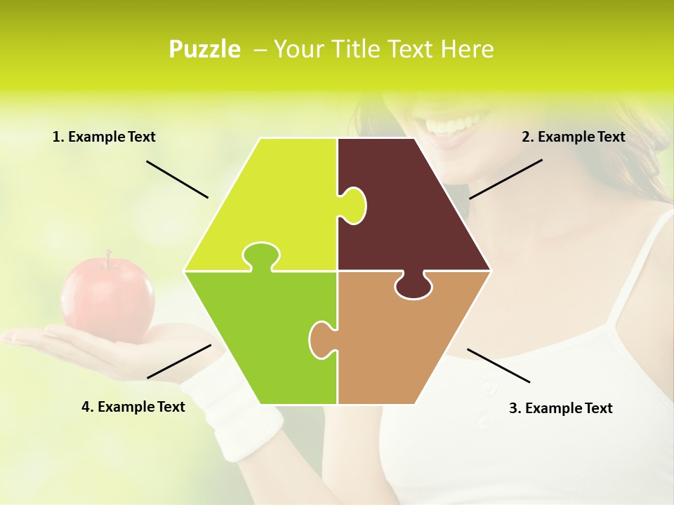 Space Eat Fit PowerPoint Template