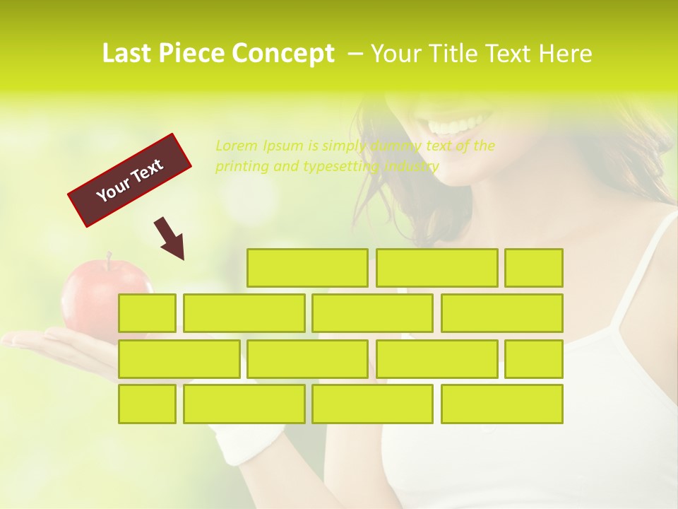 Space Eat Fit PowerPoint Template