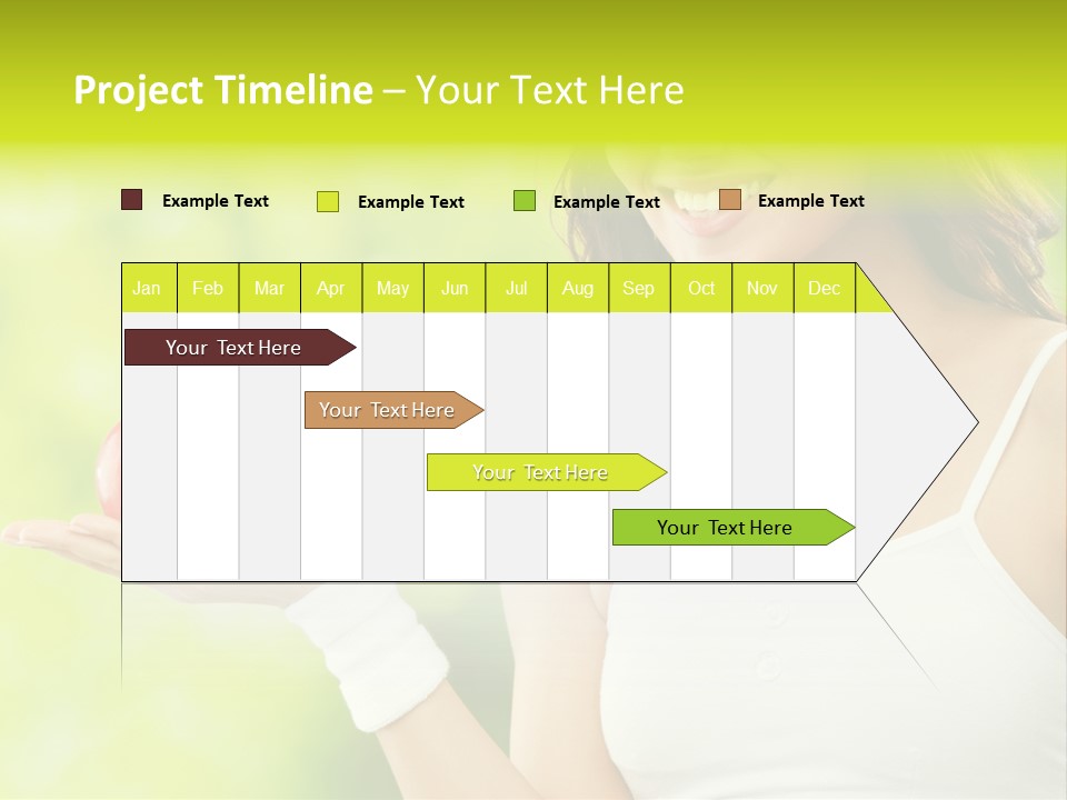 Space Eat Fit PowerPoint Template