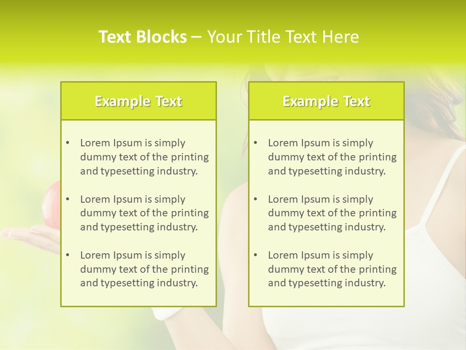 Space Eat Fit PowerPoint Template