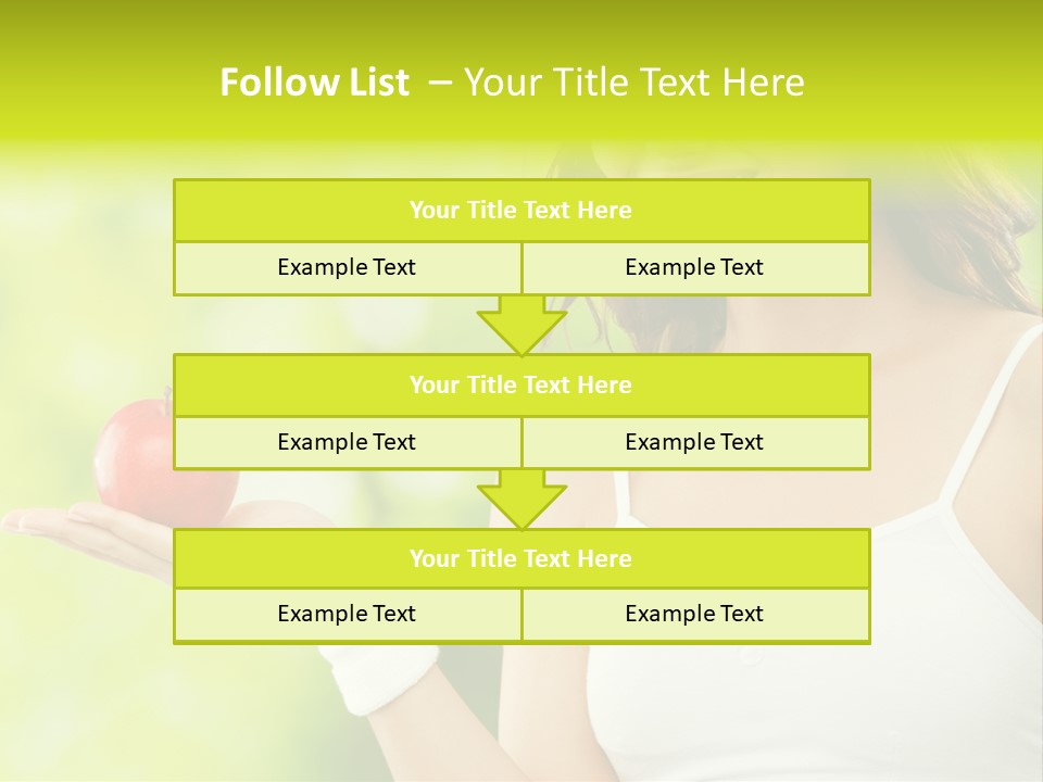 Space Eat Fit PowerPoint Template