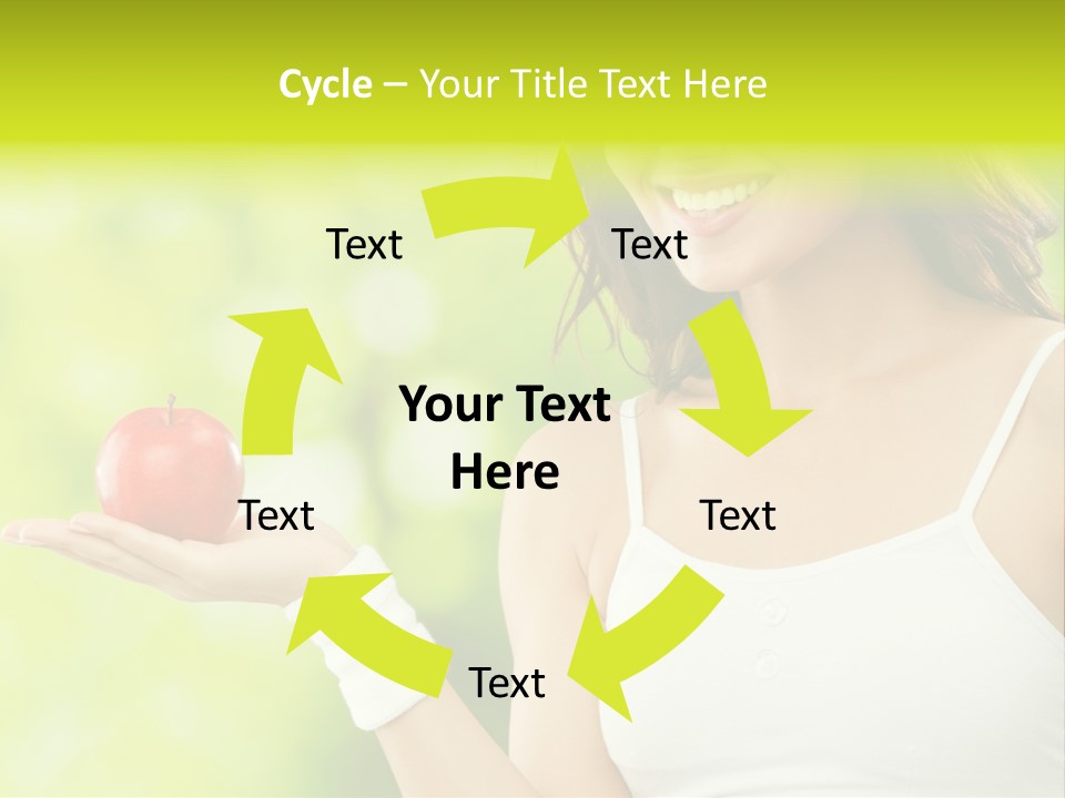 Space Eat Fit PowerPoint Template