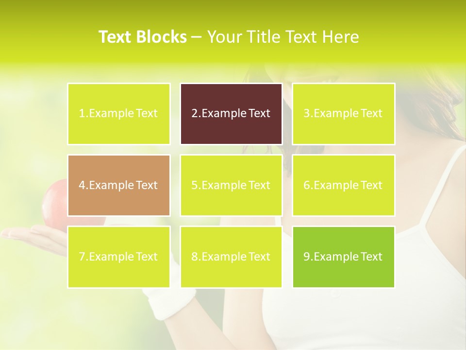 Space Eat Fit PowerPoint Template