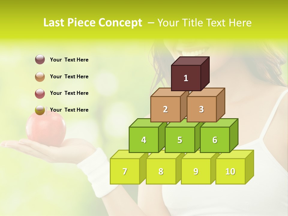 Space Eat Fit PowerPoint Template