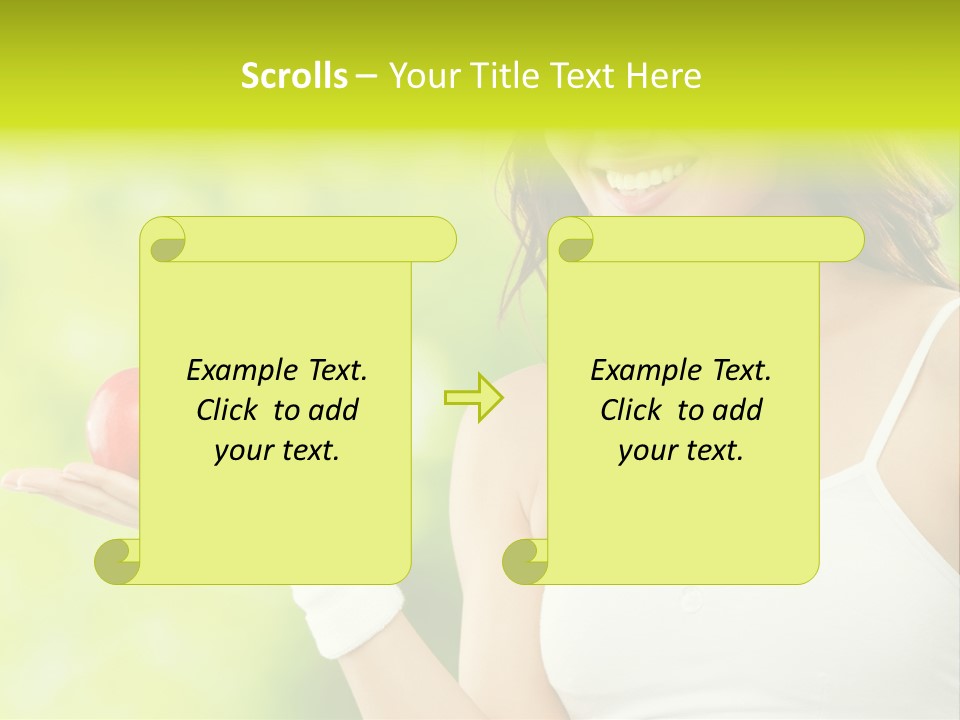 Space Eat Fit PowerPoint Template