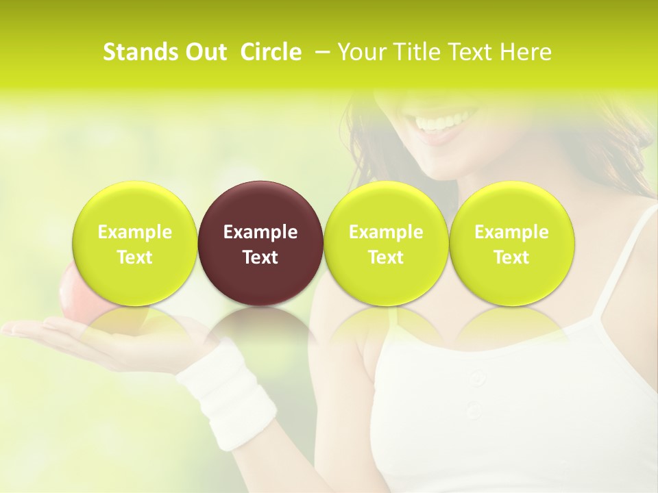 Space Eat Fit PowerPoint Template