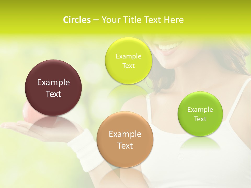 Space Eat Fit PowerPoint Template