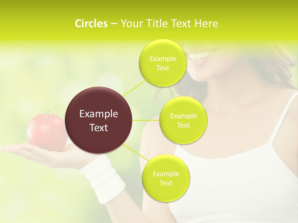 Space Eat Fit PowerPoint Template