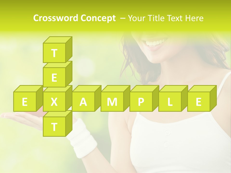 Space Eat Fit PowerPoint Template