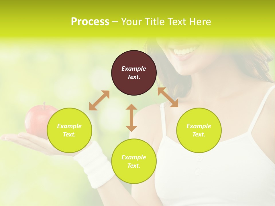 Space Eat Fit PowerPoint Template