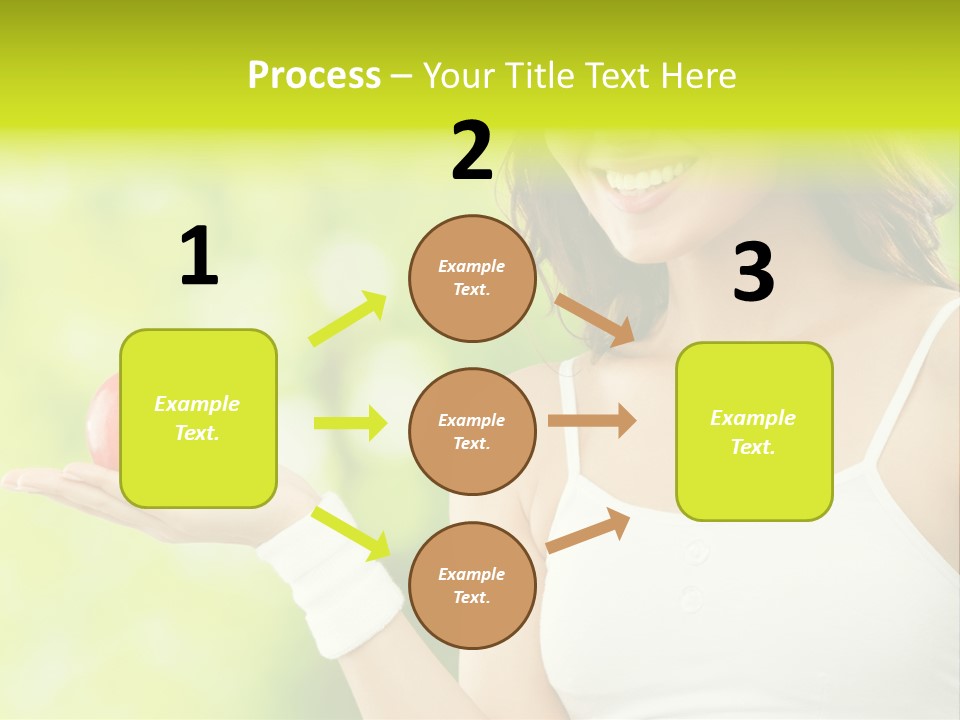 Space Eat Fit PowerPoint Template