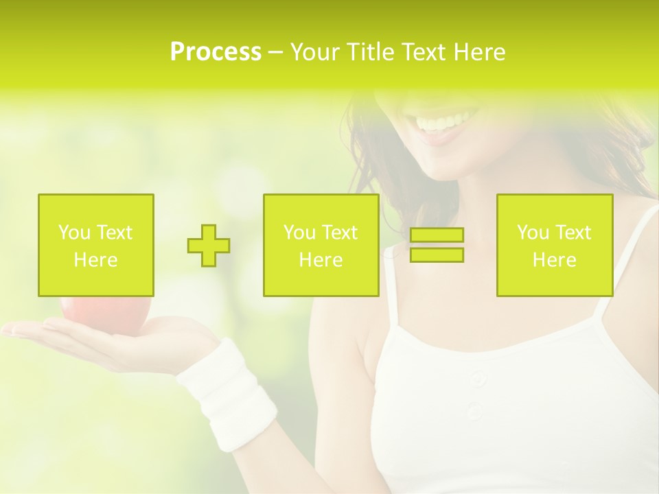 Space Eat Fit PowerPoint Template