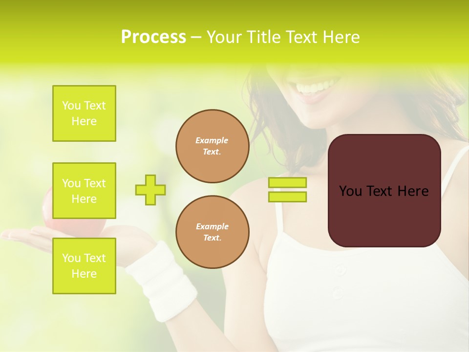 Space Eat Fit PowerPoint Template
