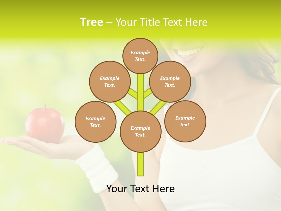 Space Eat Fit PowerPoint Template