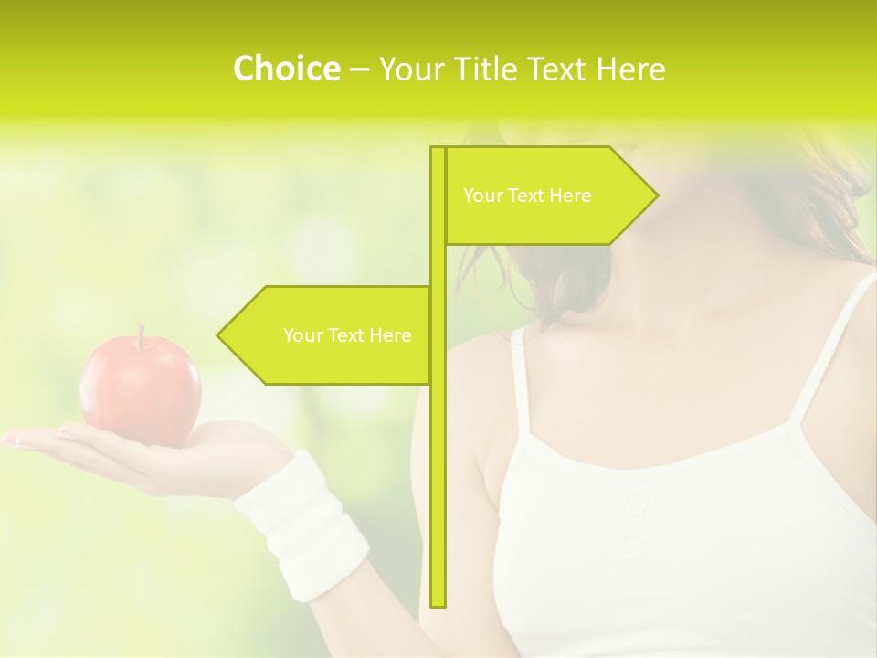 Space Eat Fit PowerPoint Template