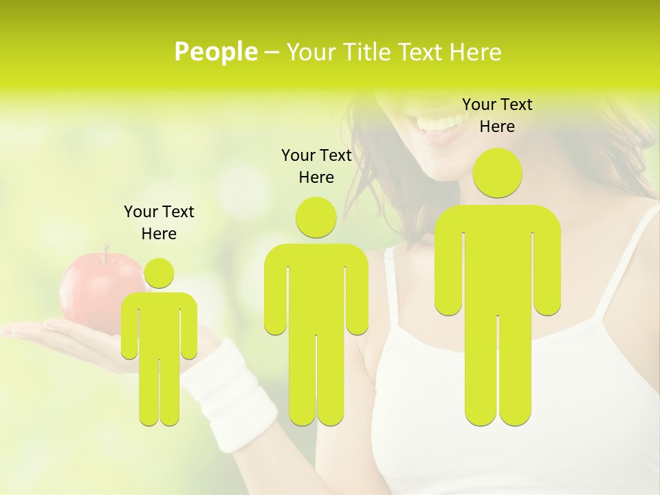 Space Eat Fit PowerPoint Template