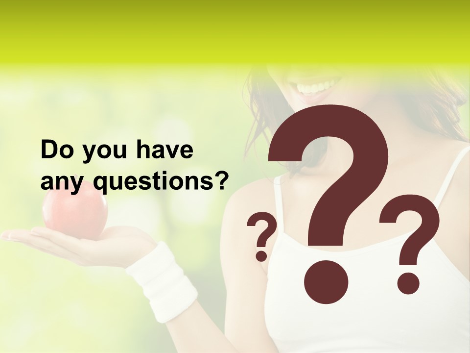 Space Eat Fit PowerPoint Template