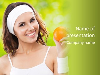 Aerobics Healthy Health PowerPoint Template