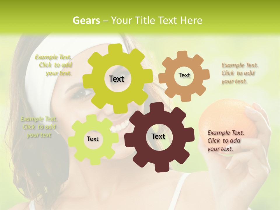 Aerobics Healthy Health PowerPoint Template