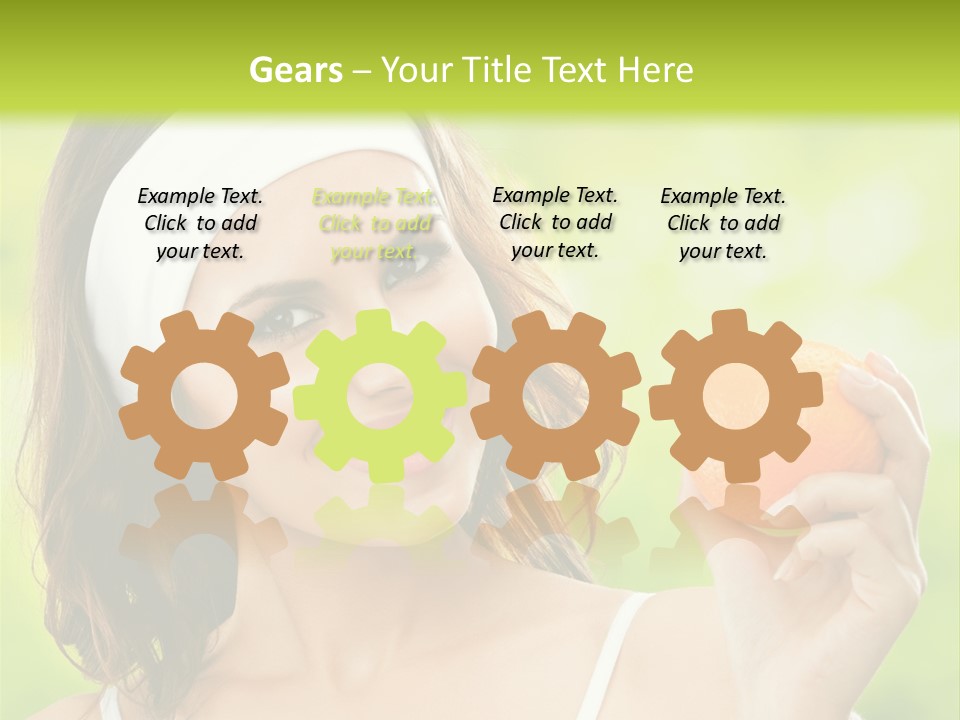 Aerobics Healthy Health PowerPoint Template