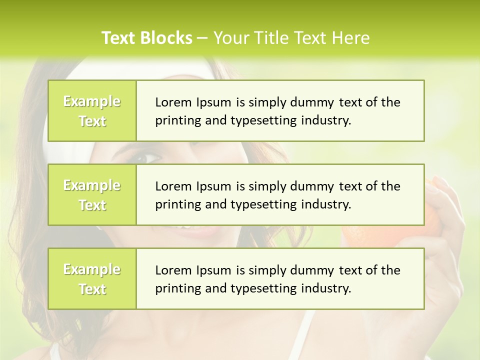 Aerobics Healthy Health PowerPoint Template