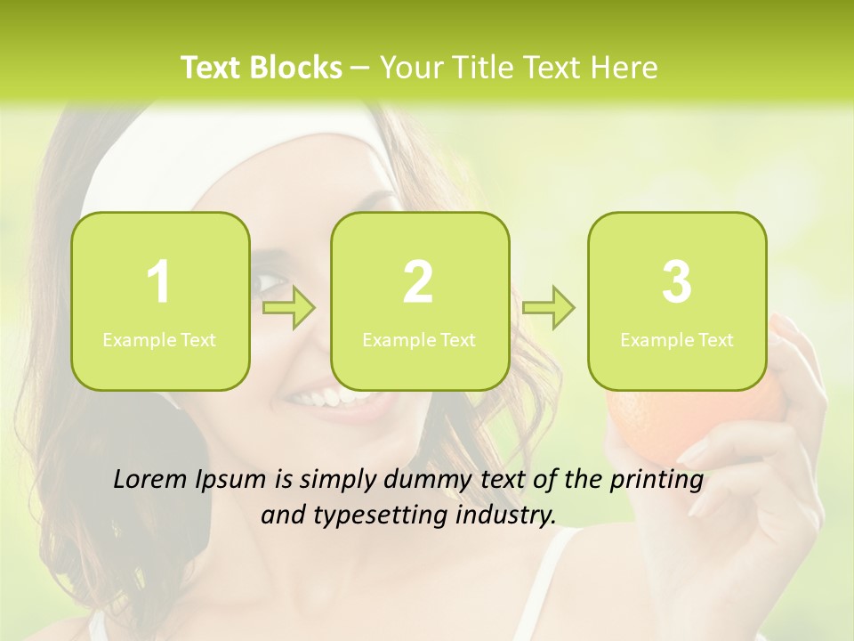 Aerobics Healthy Health PowerPoint Template