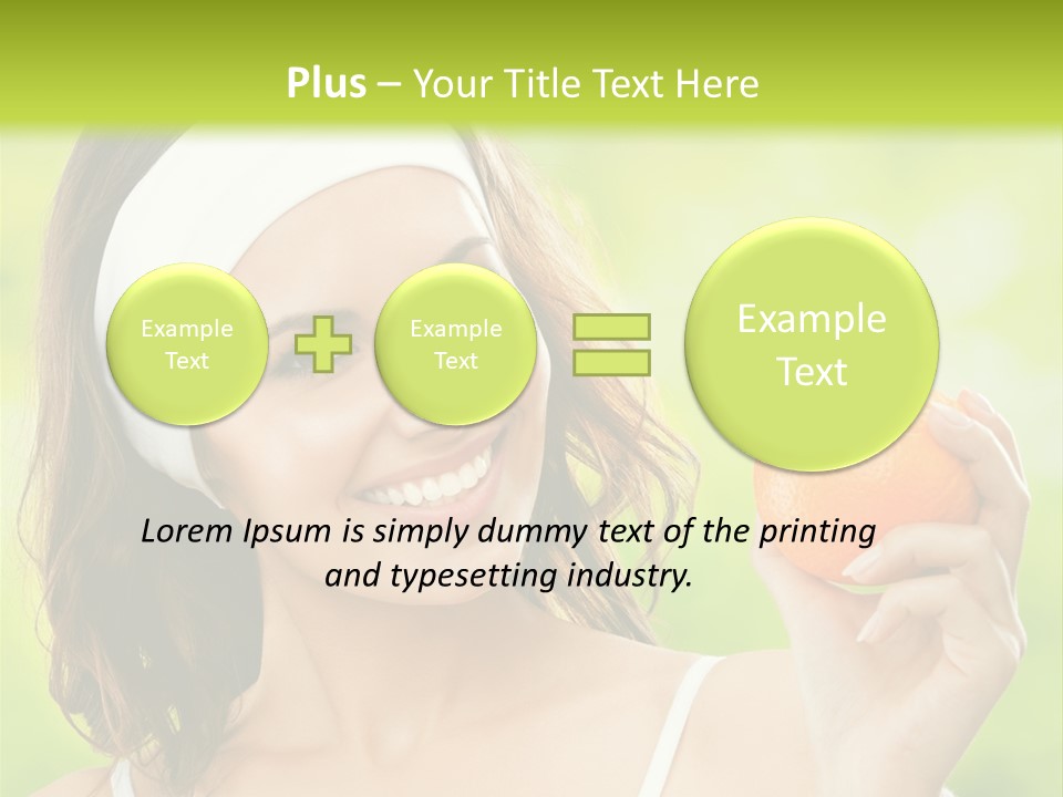 Aerobics Healthy Health PowerPoint Template