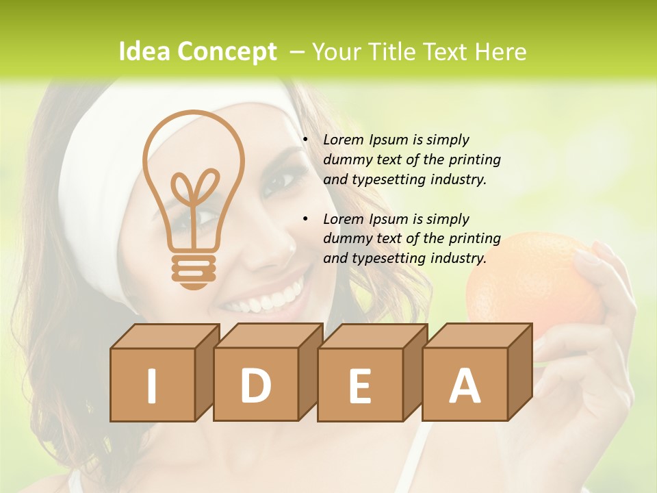 Aerobics Healthy Health PowerPoint Template