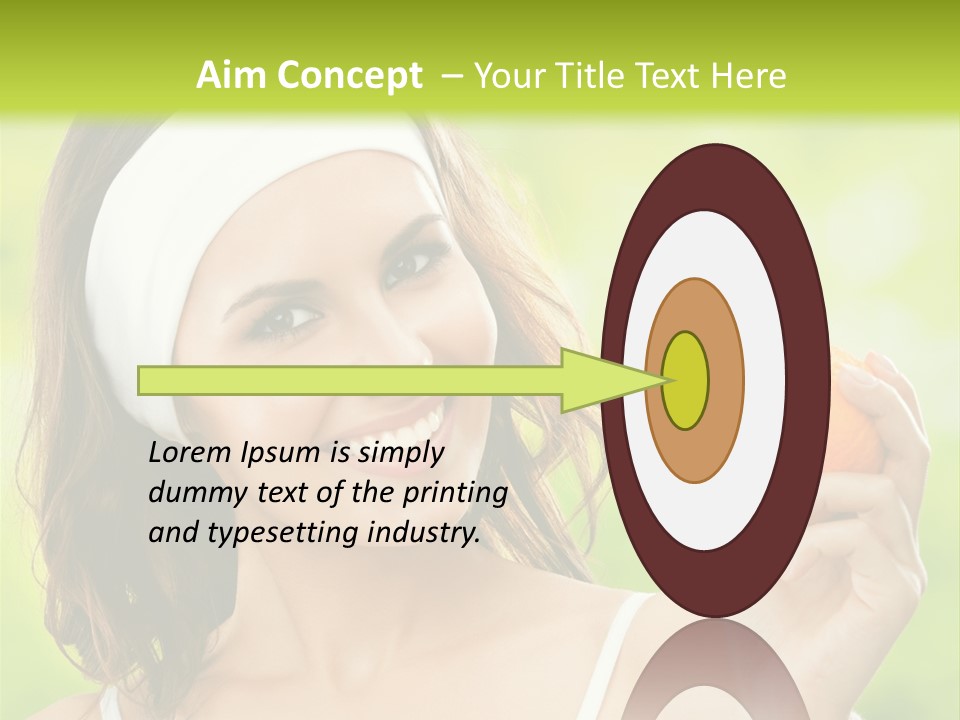 Aerobics Healthy Health PowerPoint Template