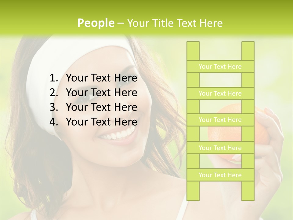 Aerobics Healthy Health PowerPoint Template