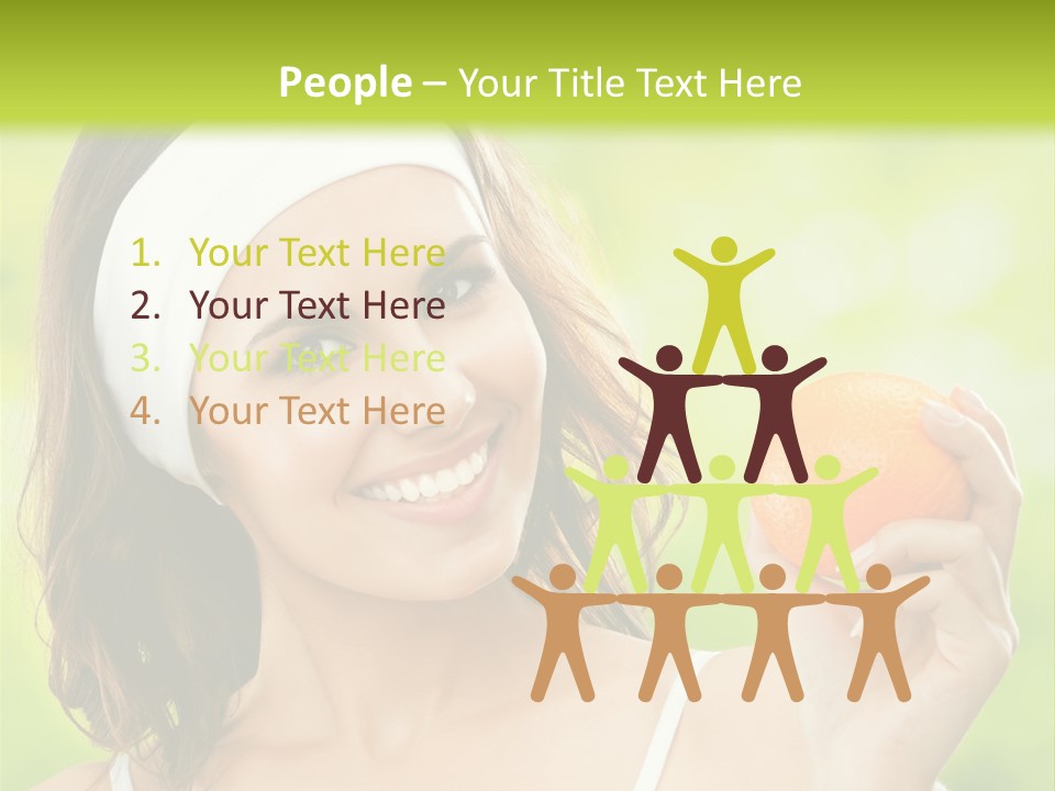 Aerobics Healthy Health PowerPoint Template