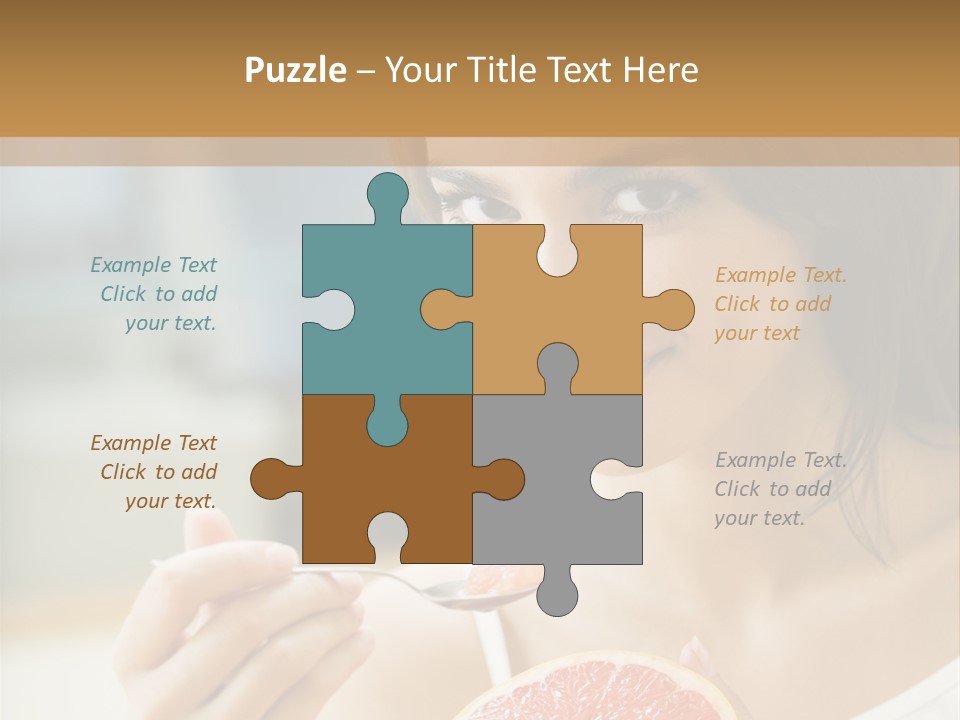 Young European Attractive PowerPoint Template