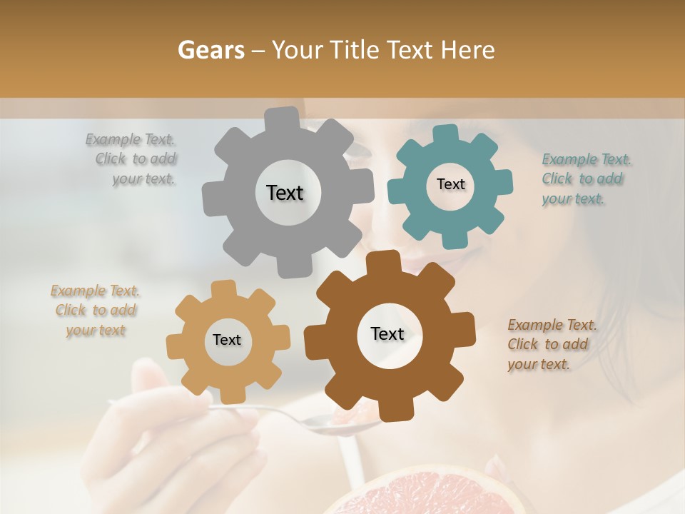 Young European Attractive PowerPoint Template